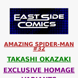 🔥 TAKASHI OKAZAKI IS HERE - SPIDER-PUNK AMAZING SPIDER-MAN #32 VARIANTS! 🔥 HOMAGE TO MCFARLANE SPIDER-MAN #1 🔥 PRE-SALE SUNDAY (7/30) at 2PM (ET)