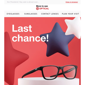 Last chance to save up to 30% off frames! 🇺🇸