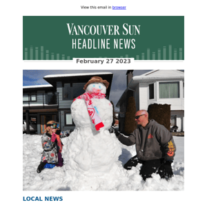 La Nina winter not finished with Lower Mainland and Vancouver Island