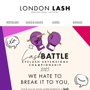 London Lash Pro, you are a loser!