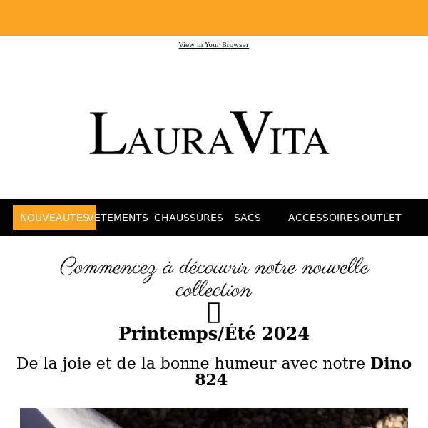 Ohlala ! La nouvelle collection Printemps/Été 2024 arrive 🧡