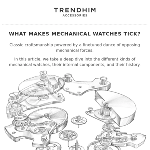 Mechanical watches – why we ❤️’em