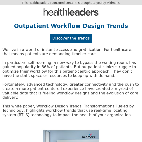 Outpatient Workflow Design Trends