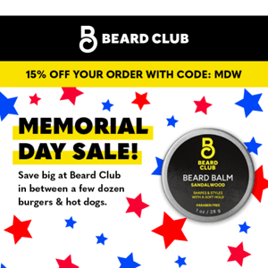 Memorial Day Sale is here!