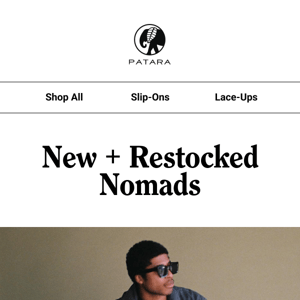 New + restocked Nomads are here