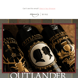 The Mano's x Outlander The Series bottles have arrived!