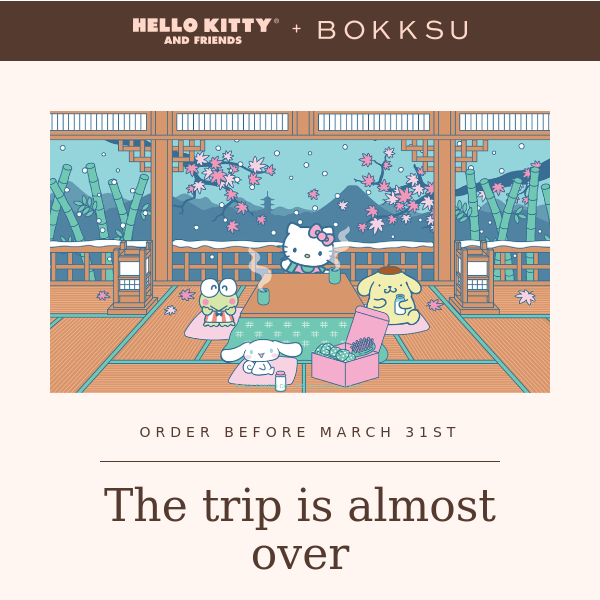 🚨 LAST CHANCE: Hello Kitty Snack Box