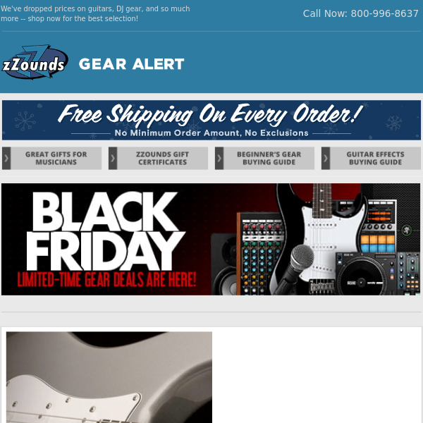 Black Friday: Our Biggest SALE of the Year! - zZounds