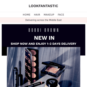 Bobbi Brown Is Now At LOOKFANTASTIC ✨