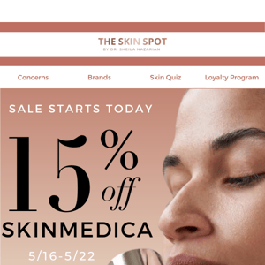 🥰15% Off SkinMedica Is Here! Sale This Week ONLY