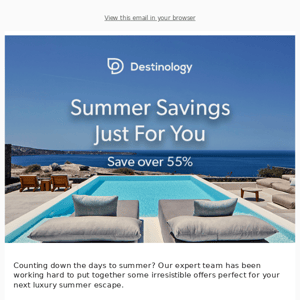 Summer Savings Just For You