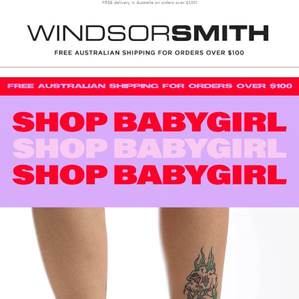 New Year, New Arrivals 📣💌  Shop Babygirl & Boulevard #WindsorSmith
