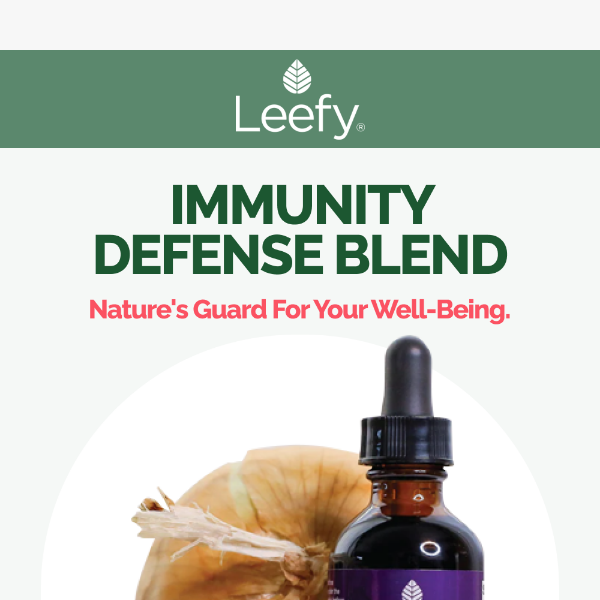 The Immunity Blend Your Body Deserves!