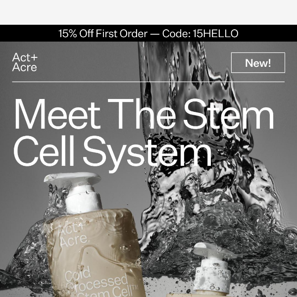 NEW! Stem Cell System