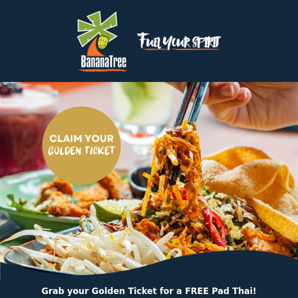 Get a FREE Pad Thai this Friday🍜