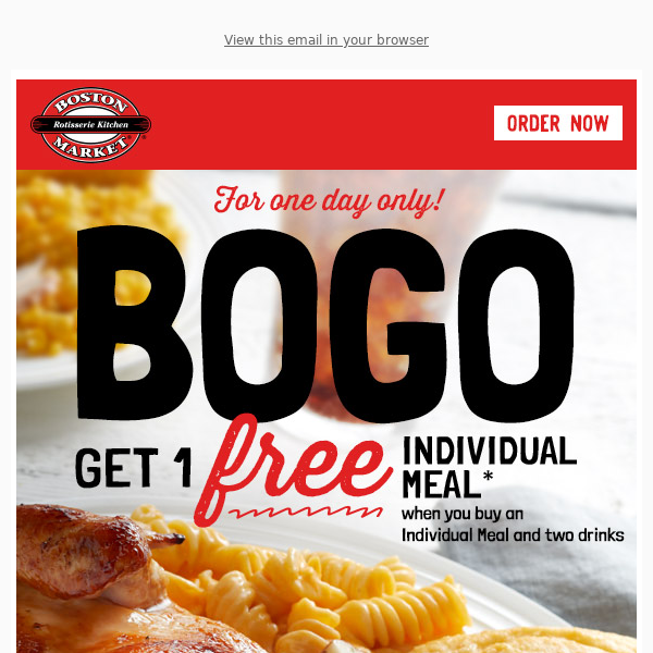 Time to BOGO! Buy One, Get One Today! 😍