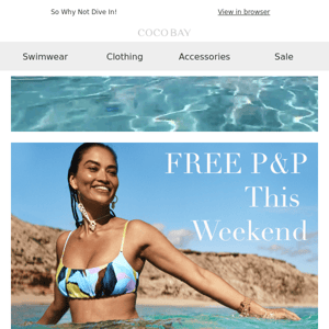 Don't Forget - Free P&P This Weekend