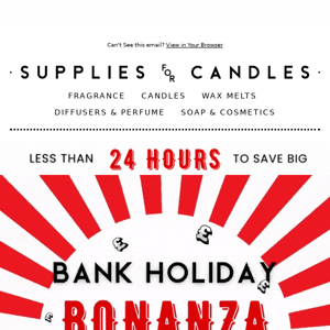 ❗😱 Last Chance for Bank Holiday Bonanza Deals! 😱❗