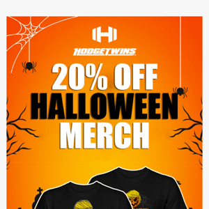 🎃20% off for Halloween!