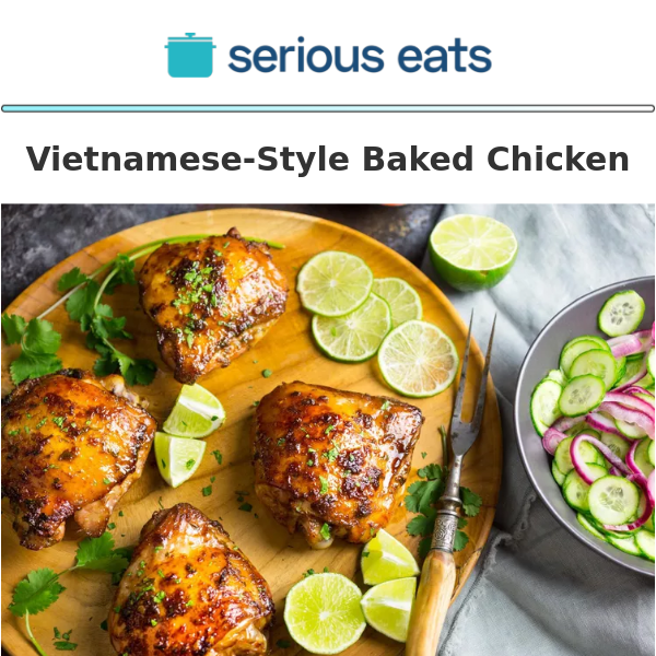 Vietnamese-Style Baked Chicken