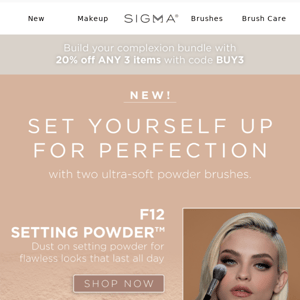 Set Yourself Up For Perfection With 20% OFF!