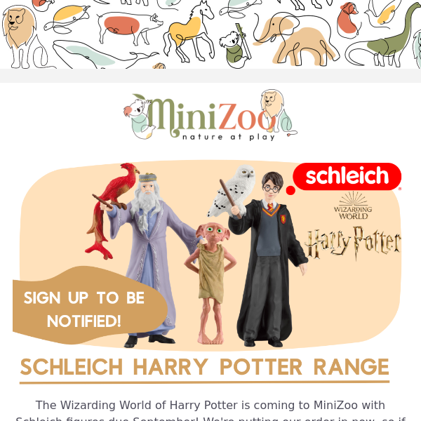 Schleich Harry Potter Range Coming Soon! ⭐ - Mini Zoo