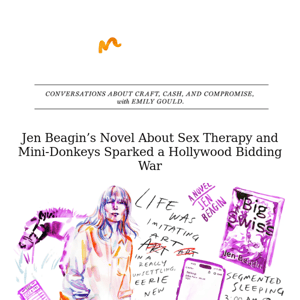 Jen Beagin’s Novel About Sex Therapy and Mini-Donkeys Sparked a Hollywood Bidding War