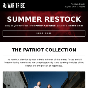 The Patriot Collection is Back 🇺🇸