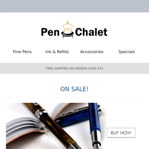 Weekend Deals: Fountain Pens & More!