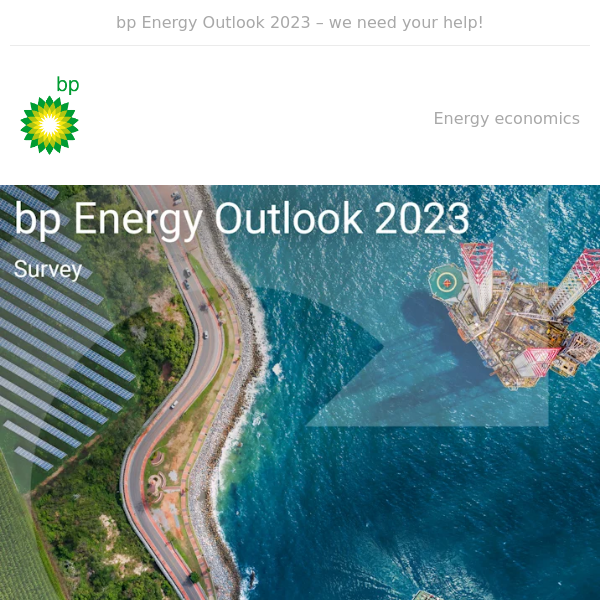 bp Energy Outlook 2023 – we need your help