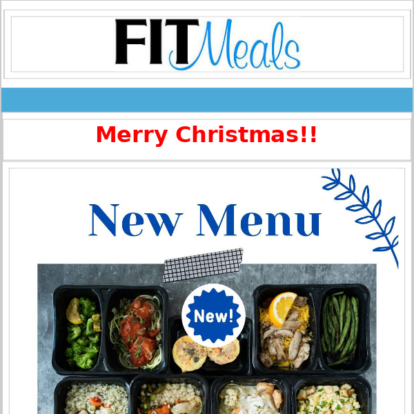 Merry Christmas FIT Meals!