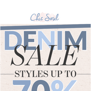 LAST CHANCE: Denim Sale! 🩵✨