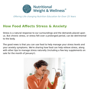 The Surprising Ways Food Impacts Stress Levels 🌿🍲