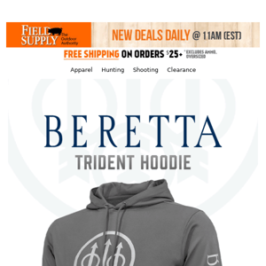 Beretta Performance Hoodies $29.73