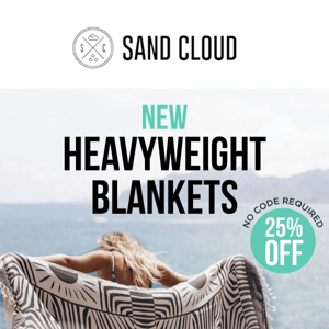 NEW Heavyweight Blankets have arrived