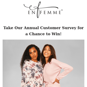 Our Annual Survey is Here!