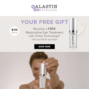 Your FREE Gift: The Eye Serum That Does It All