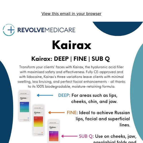 Transform Your Client's Skin with Kairax