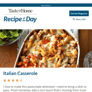 Italian Casserole