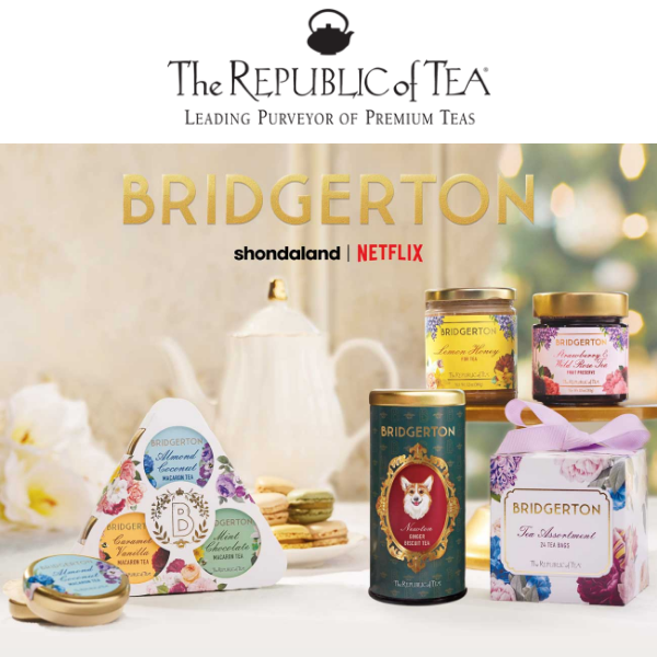 Limited Edition Bridgerton Teas and Gifts