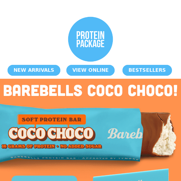 New Barebells Bar + Flavoured Creatine! 🌴