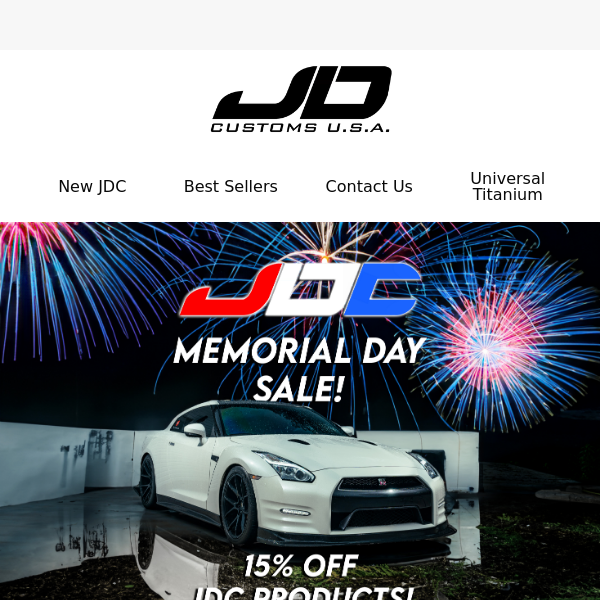 JDC - Memorial Day Sale