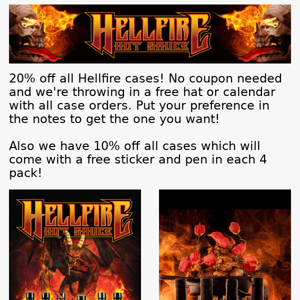 20% off Hellfire Cases & More Deals!
