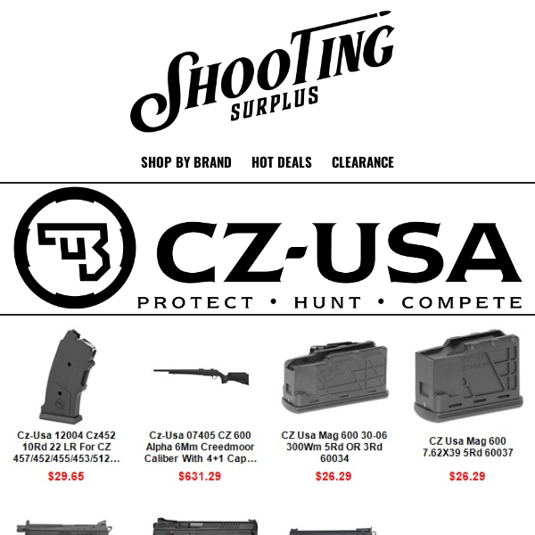 CZ Best Sellers & New 22LR Scorpion - Dan Wessons/Shadows and More