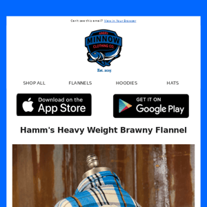 The Perfect Hamm's "Heavy" Flannel For Fall 🍂