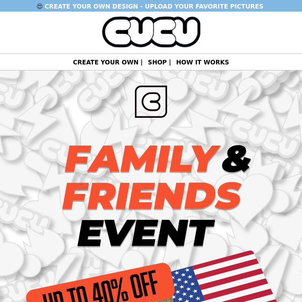 Family & Friends Sale! 🎉 - CUCU Covers