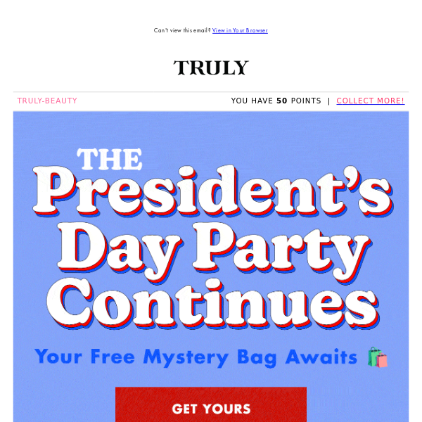 Join the President’s Day Party 🕺