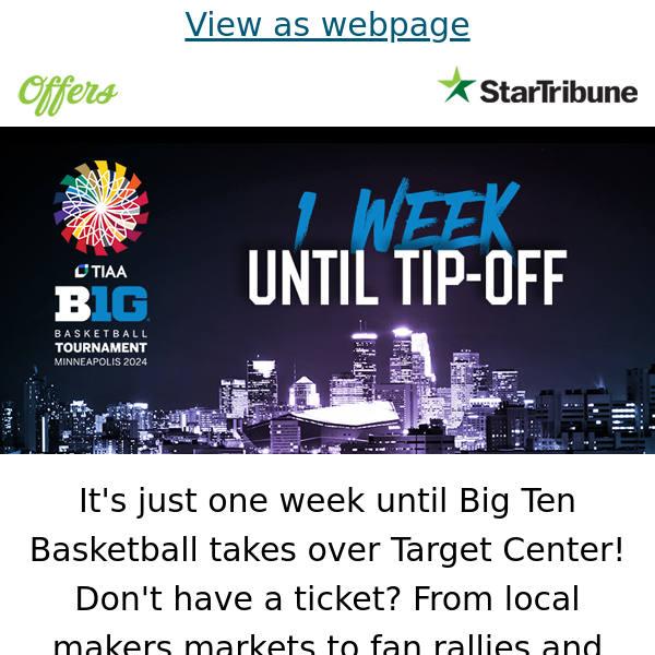 FREE fan events to get hyped for Big Ten hoops