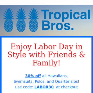 🇺🇸 30% OFF Labor Day Blowout Sale! 🇺🇸