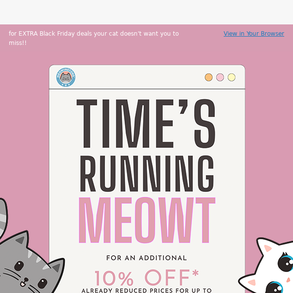 ⏰ Time is Running MEOWT! ⏰